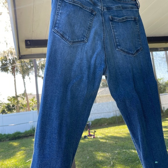 Loft Outlet High Rise Skinny Curvy Button Fly Jeans Size 6 - Picture 6 of 16